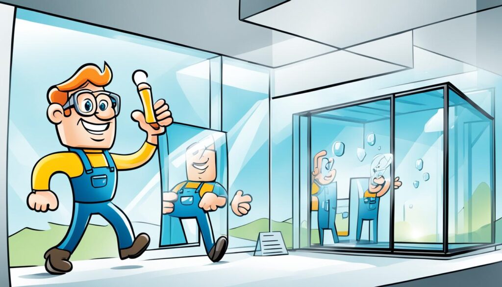 hr glas zetten
