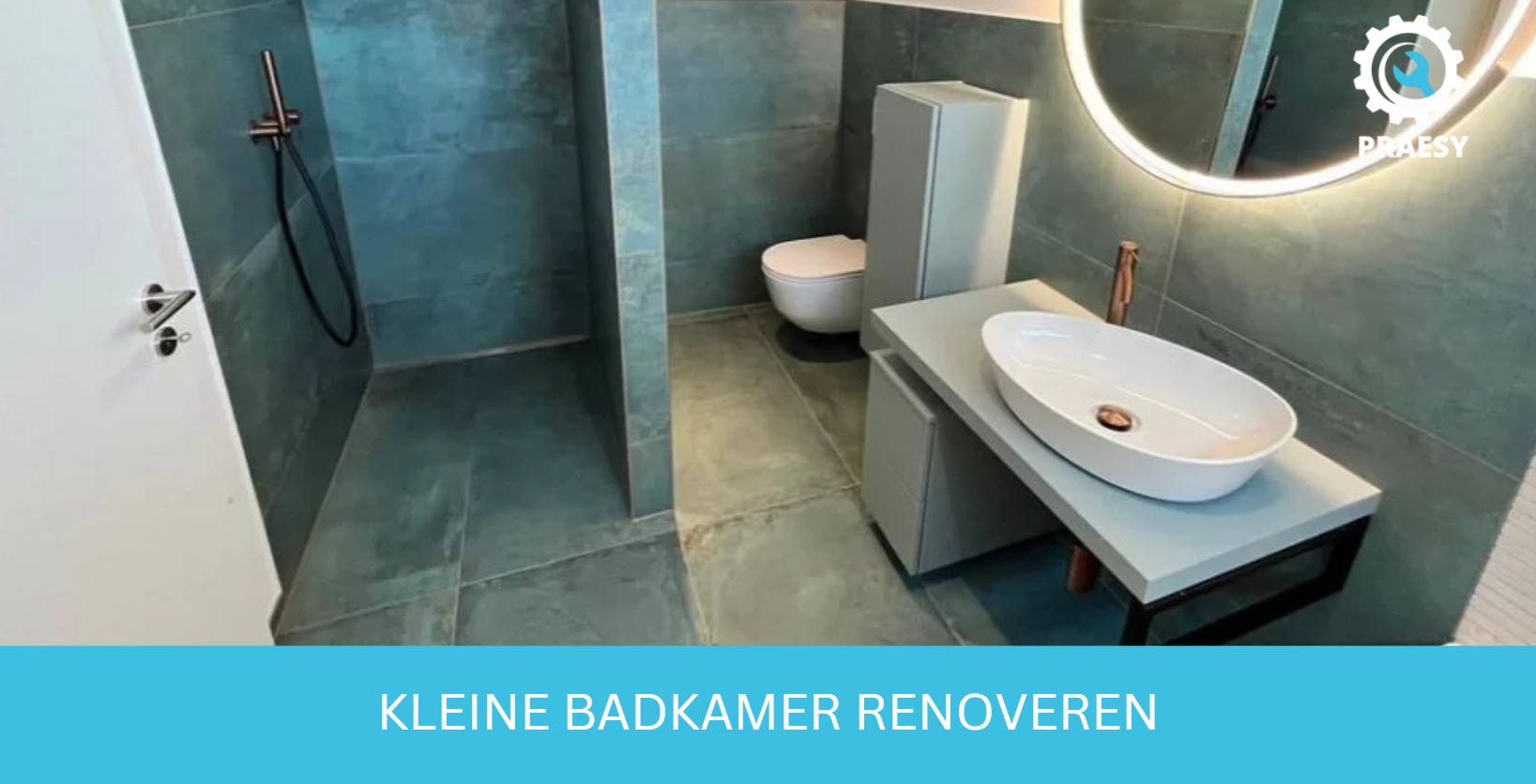 Kleine badkamer renoveren