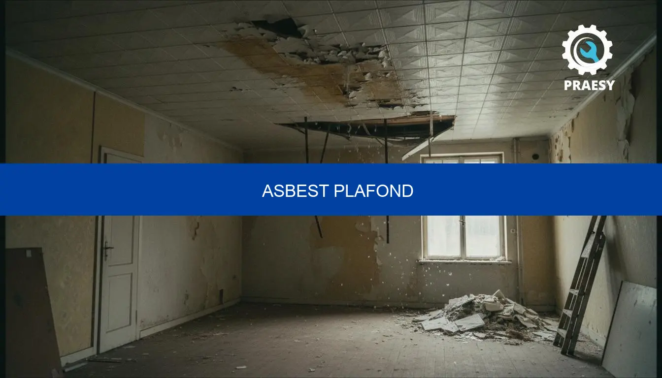 Asbest plafond: herkenning, risico’s en prijsadvies Praesy
