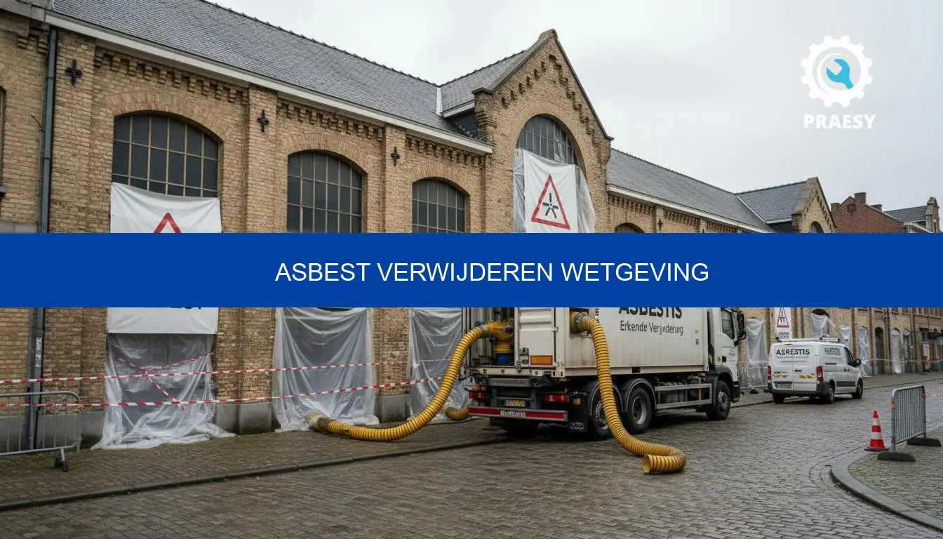 Asbest verwijderen wetgeving: regels en attesten van Praesy
