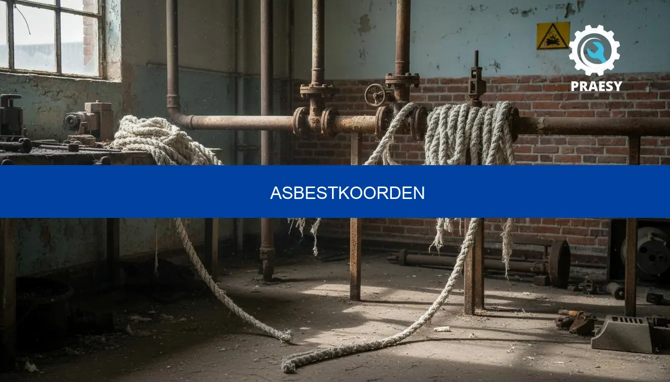 Asbestkoorden: herkennen, risico’s en aanpak via Praesy