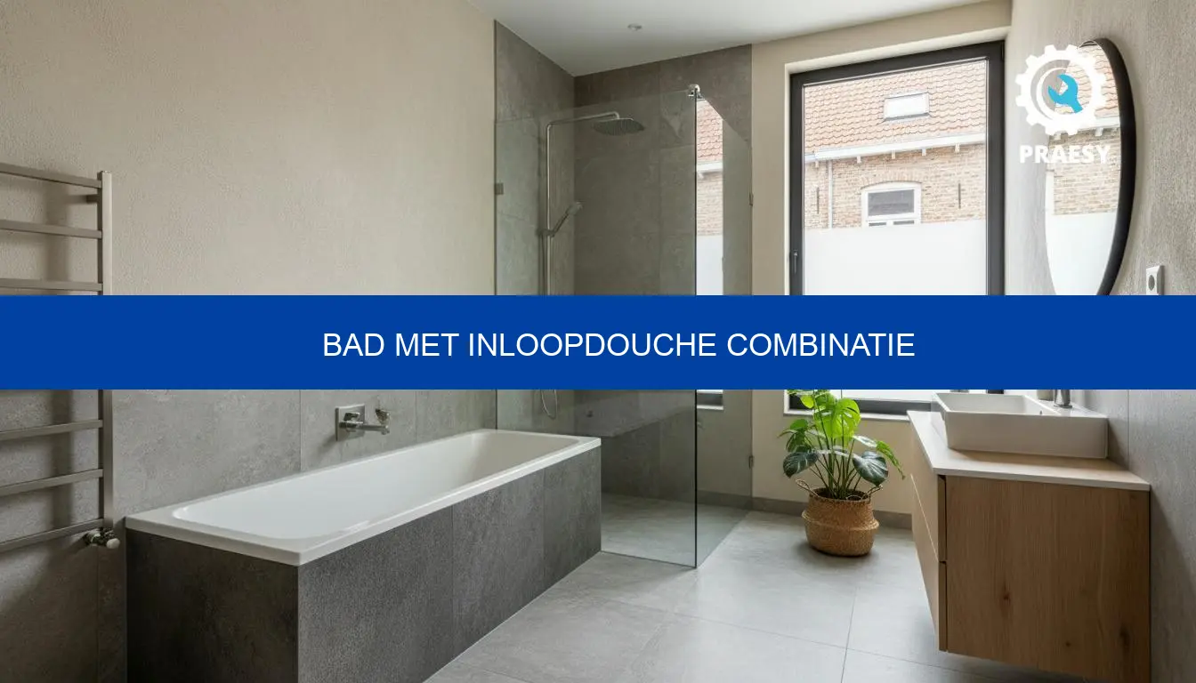 Bad met inloopdouche combinatie: advies en prijs