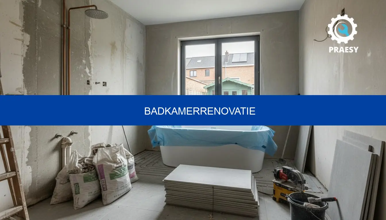 Badkamerrenovatie: stappenplan, prijs en offertes vergelijken bij Praesy