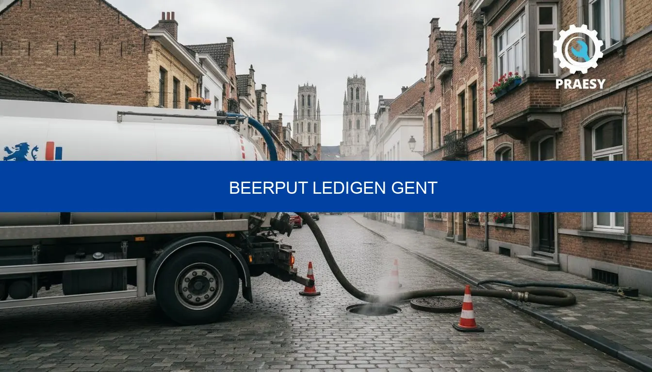 Beerput Ledigen Gent: vergelijk offertes via Praesy