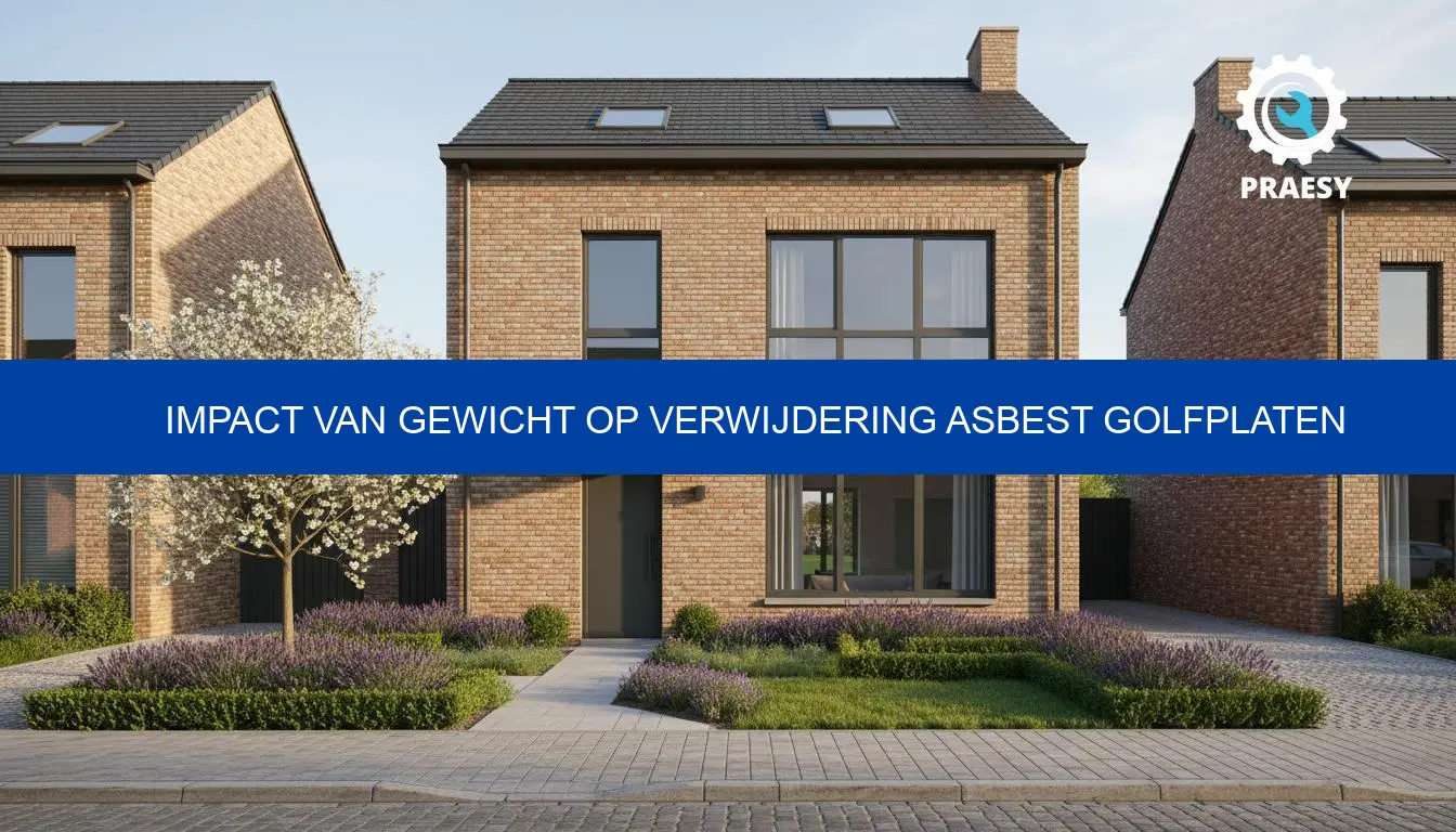 Impact van gewicht op verwijdering asbest golfplaten: prijs, veiligheid en aanpak - Praesy
