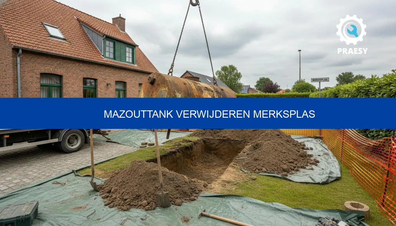 Mazouttank verwijderen Merksplas: vergelijk offertes via Praesy