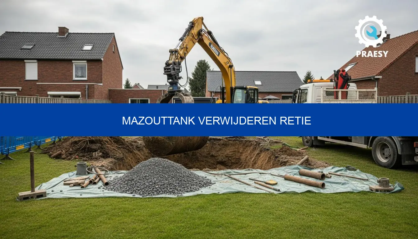 Mazouttank verwijderen Retie: prijzen en attesten vergelijken