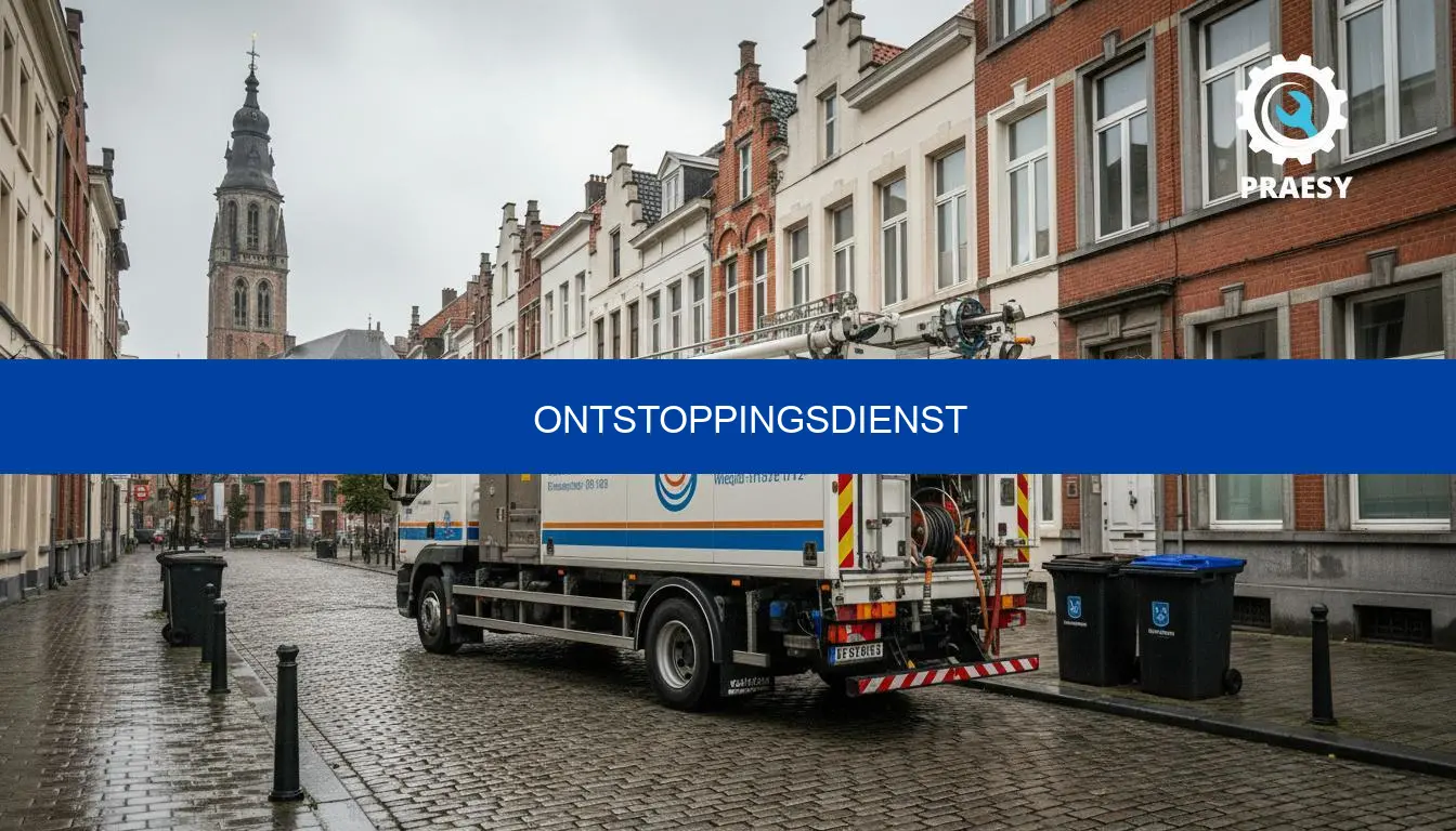 Ontstoppingsdienst: prijs, werkwijze en offertecheck via Praesy