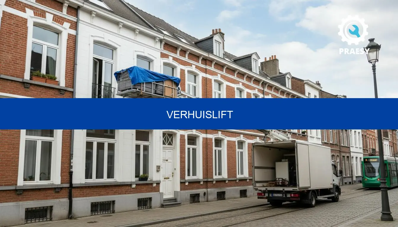 Verhuislift huren via Praesy: prijzen en juiste keuze